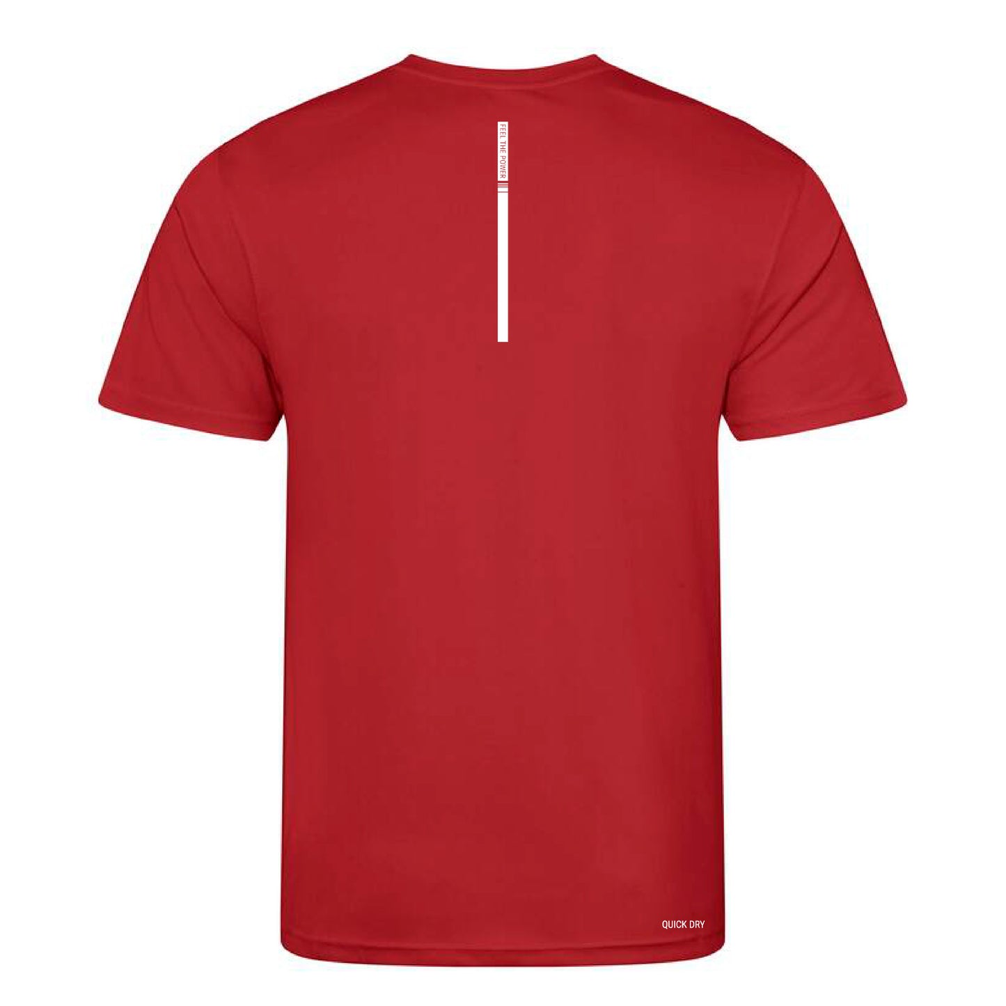 vista trasera tshirt sofrosine deportiva color rojo