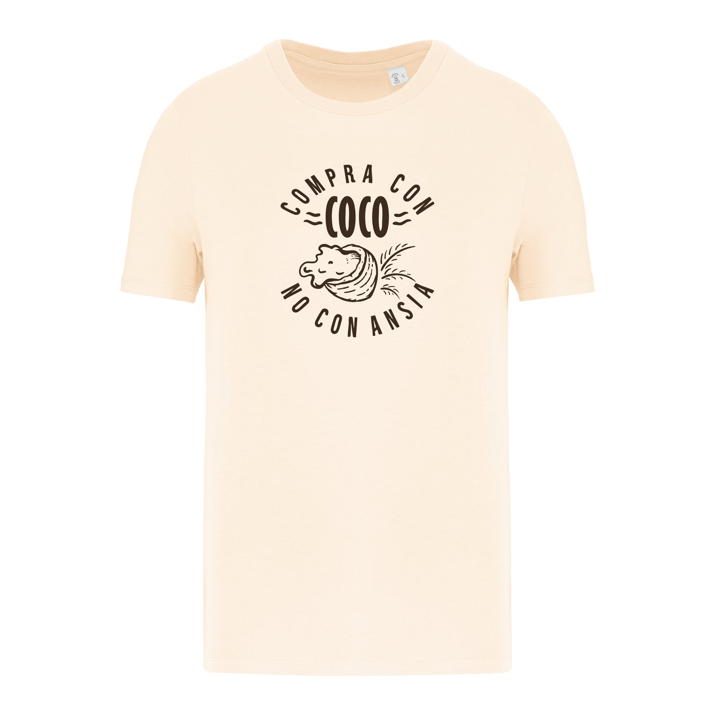 vista frontal camiseta compra con coco de sofrosine