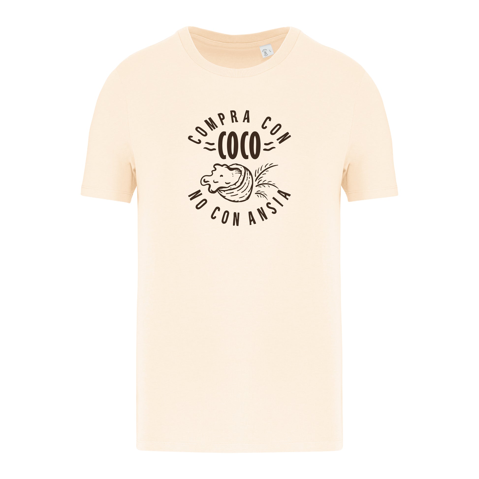 vista frontal camiseta compra con coco de sofrosine