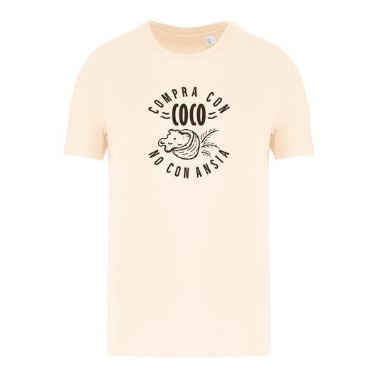 vista frontal camiseta compra con coco de sofrosine