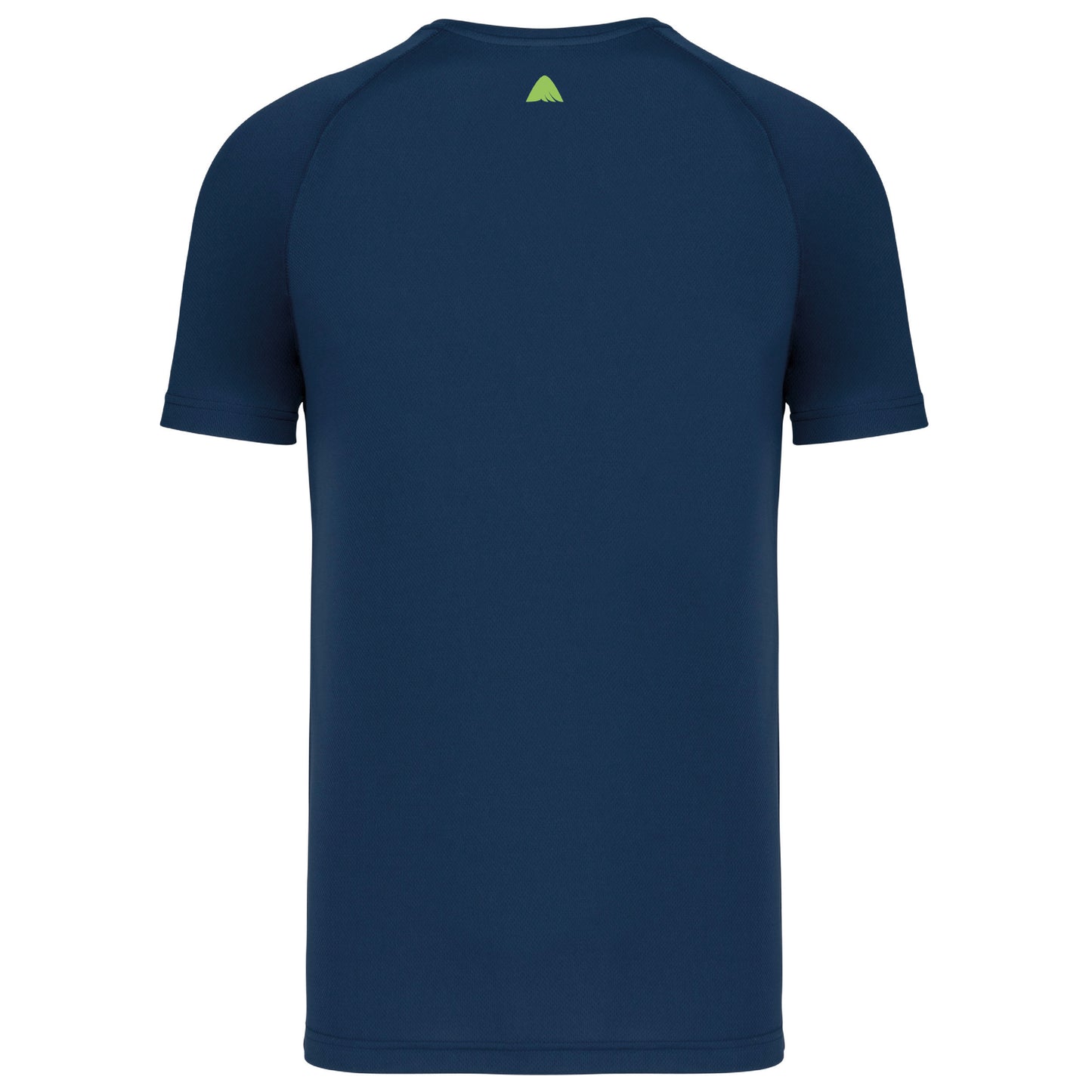 vista trasera camiseta deportiva sofrosine navy