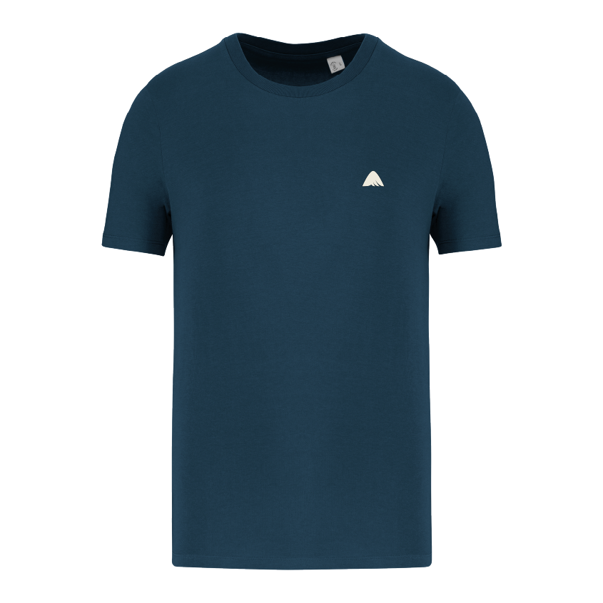vista frontal camiseta sofrosine peacocck blue