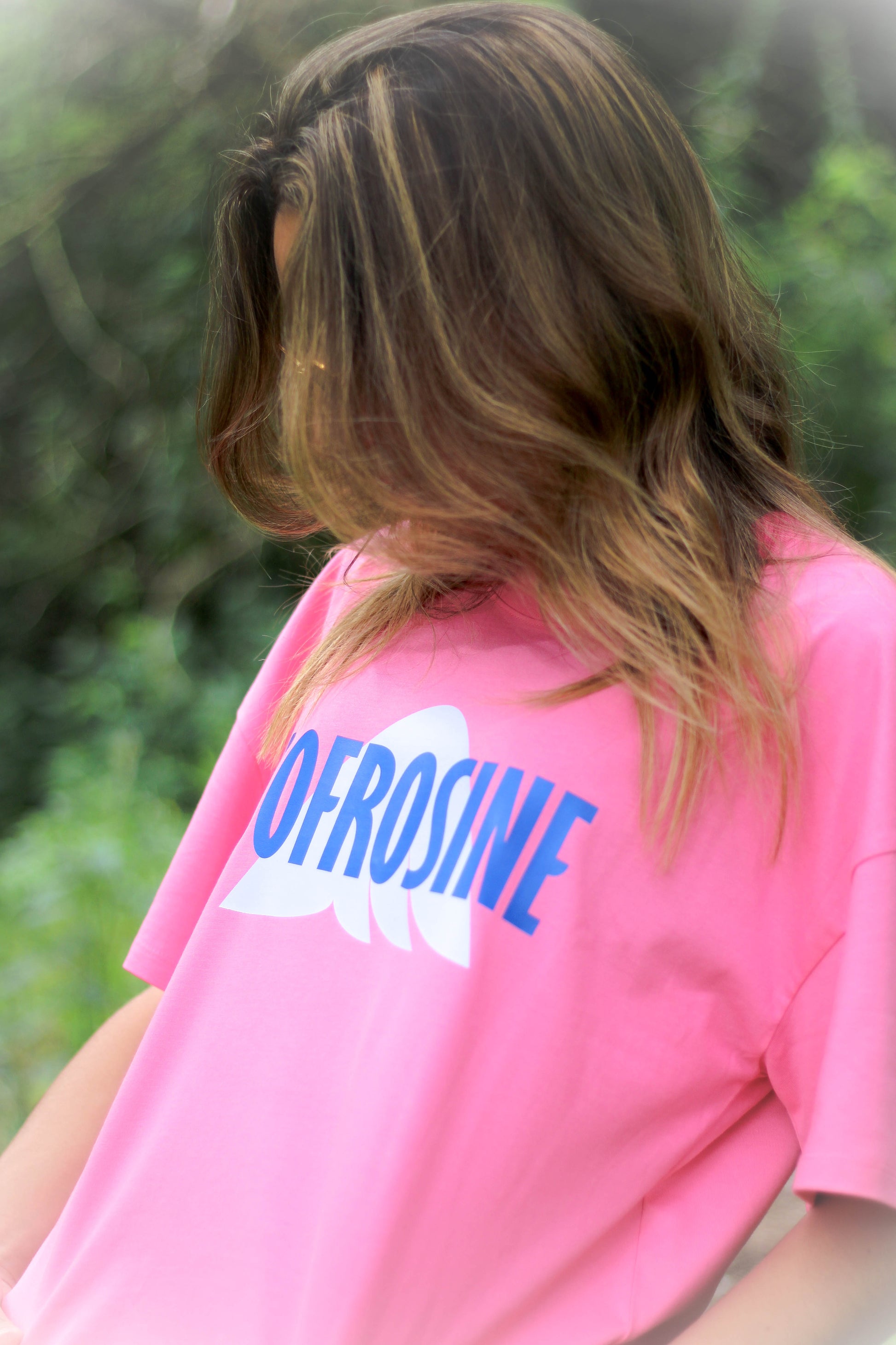 detalle camiseta oversize candy rose sofrosine