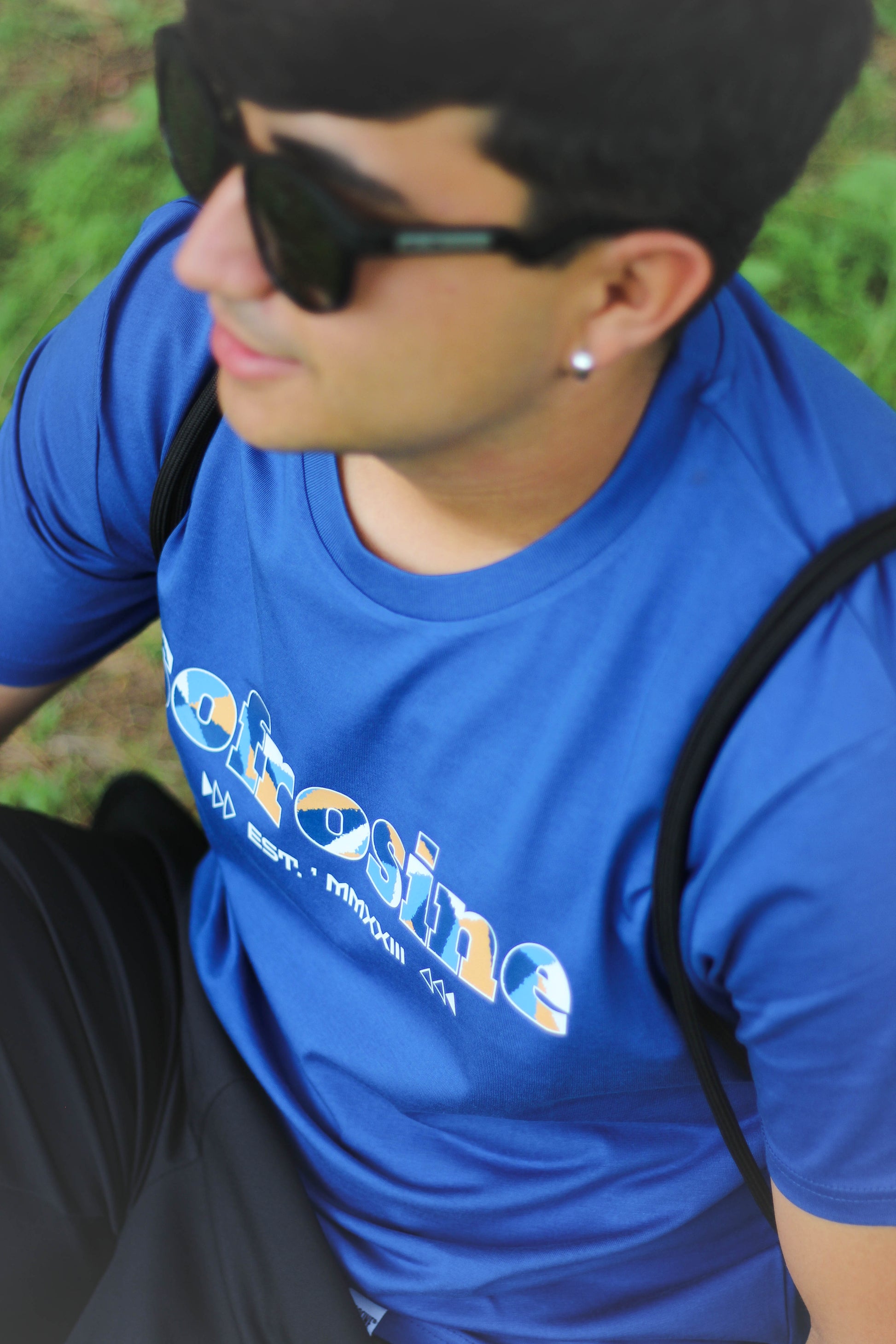 t-shirt azul hombre sofrosine