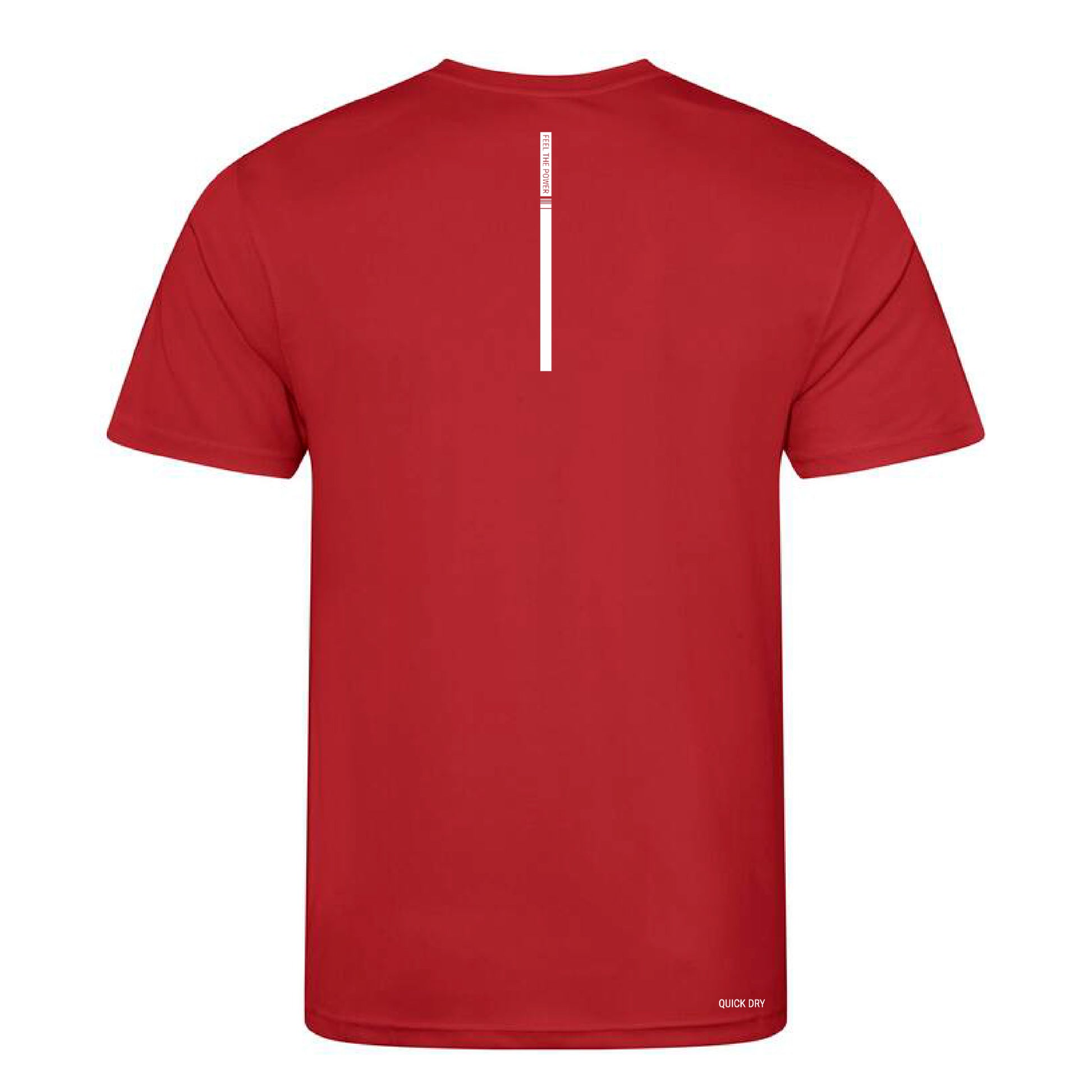 vista trasera tshirt sofrosine deportiva color rojo