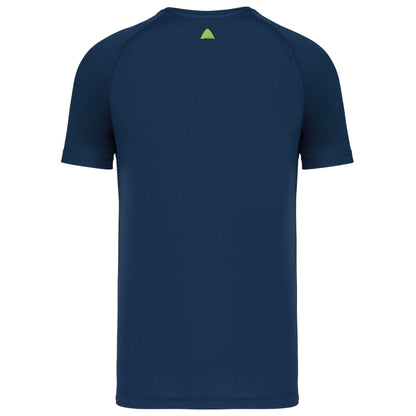 vista trasera camiseta deportiva sofrosine navy