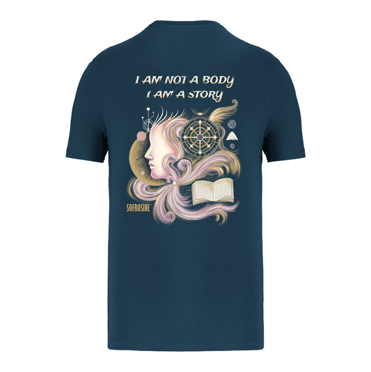 vista trasera camiseta sofrosine para mujer